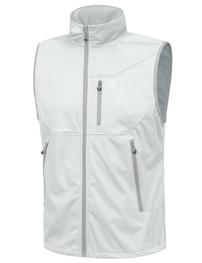 Men’s Lightweight Softshell Vest for Outdoor Sports