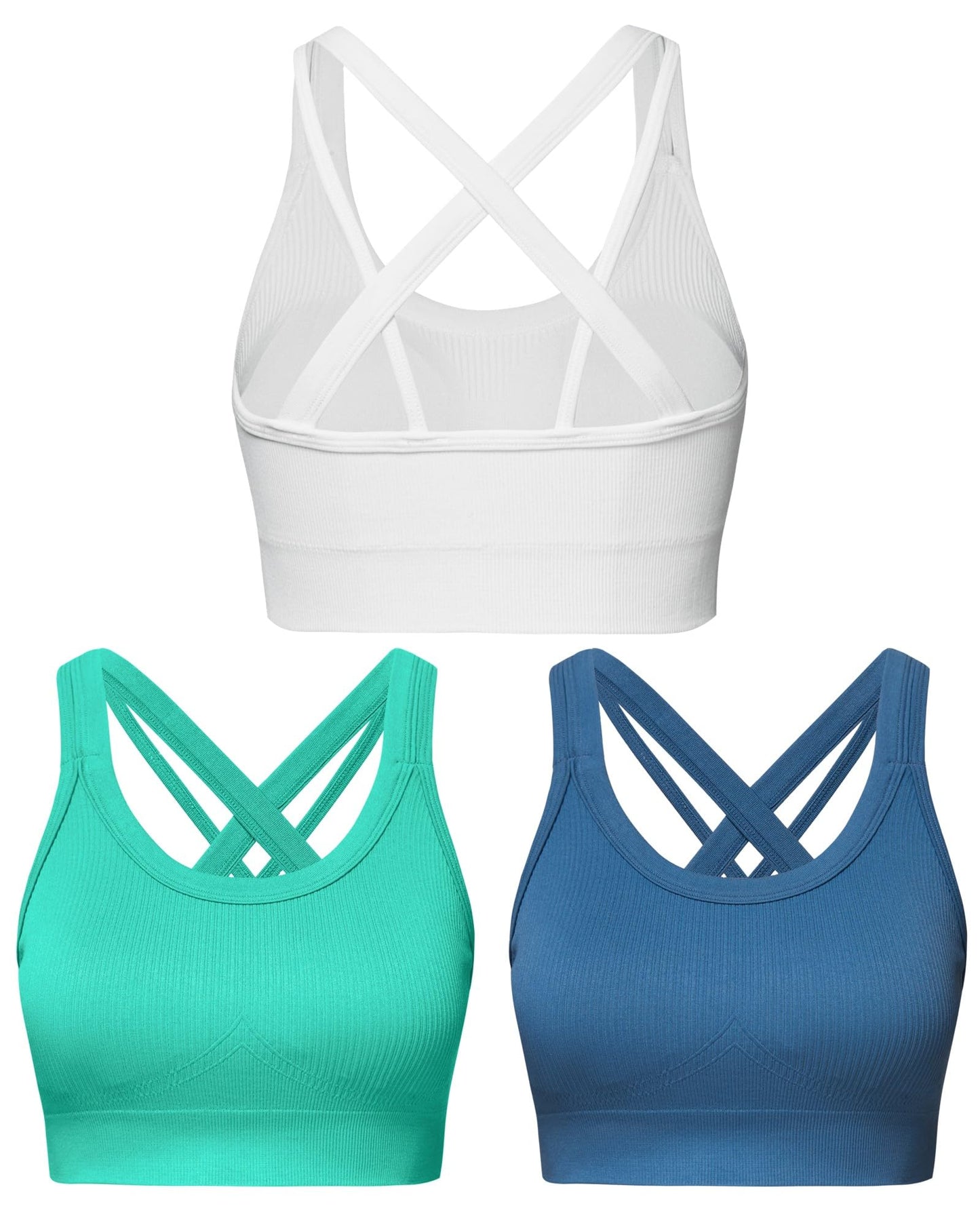 Women’s High Support Criss-Cross Back Sports Bra