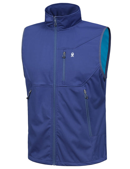 Men’s Lightweight Softshell Vest for Outdoor Sports