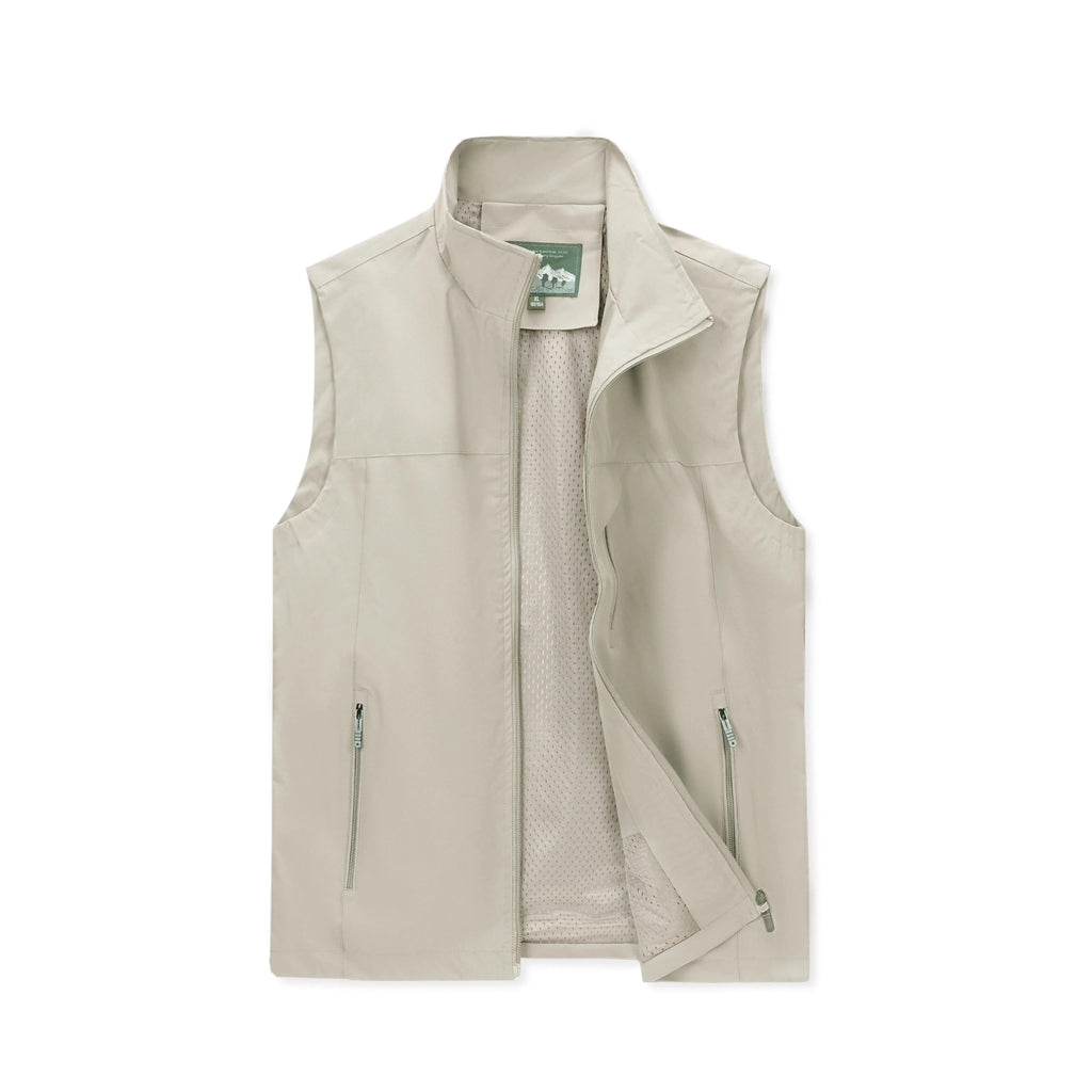 Men’s Lightweight Softshell Vest for Outdoor Sports