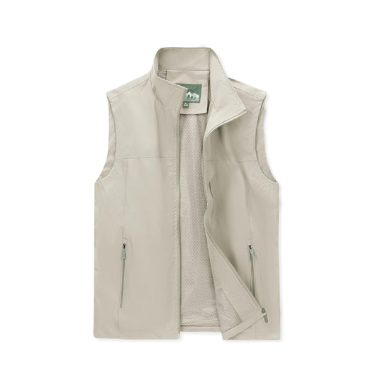 Men’s Lightweight Softshell Vest for Outdoor Sports