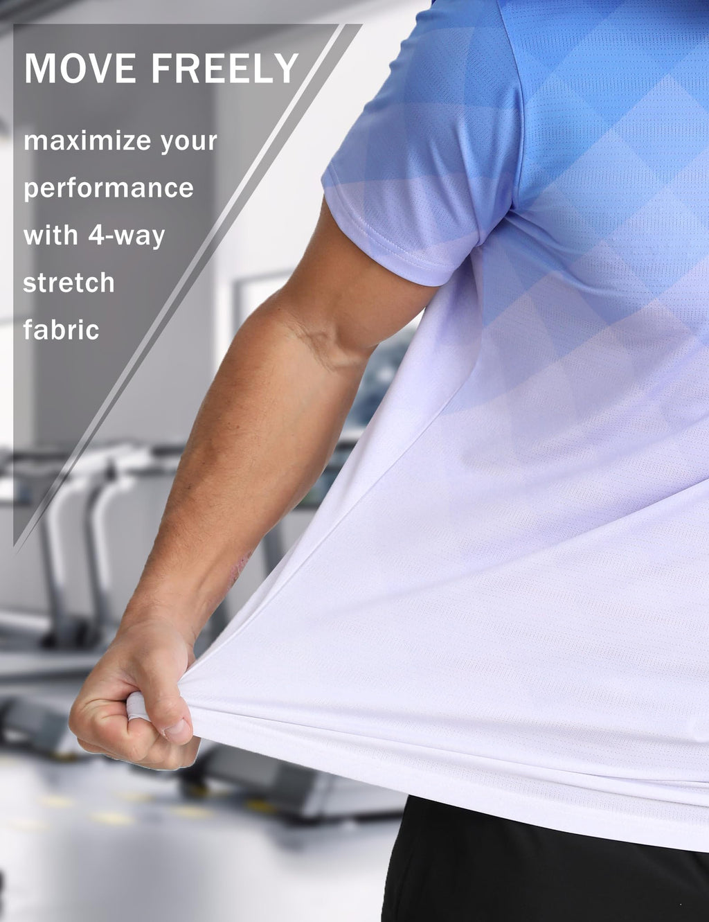 Men’s Short Sleeve Performance Workout T-Shirt