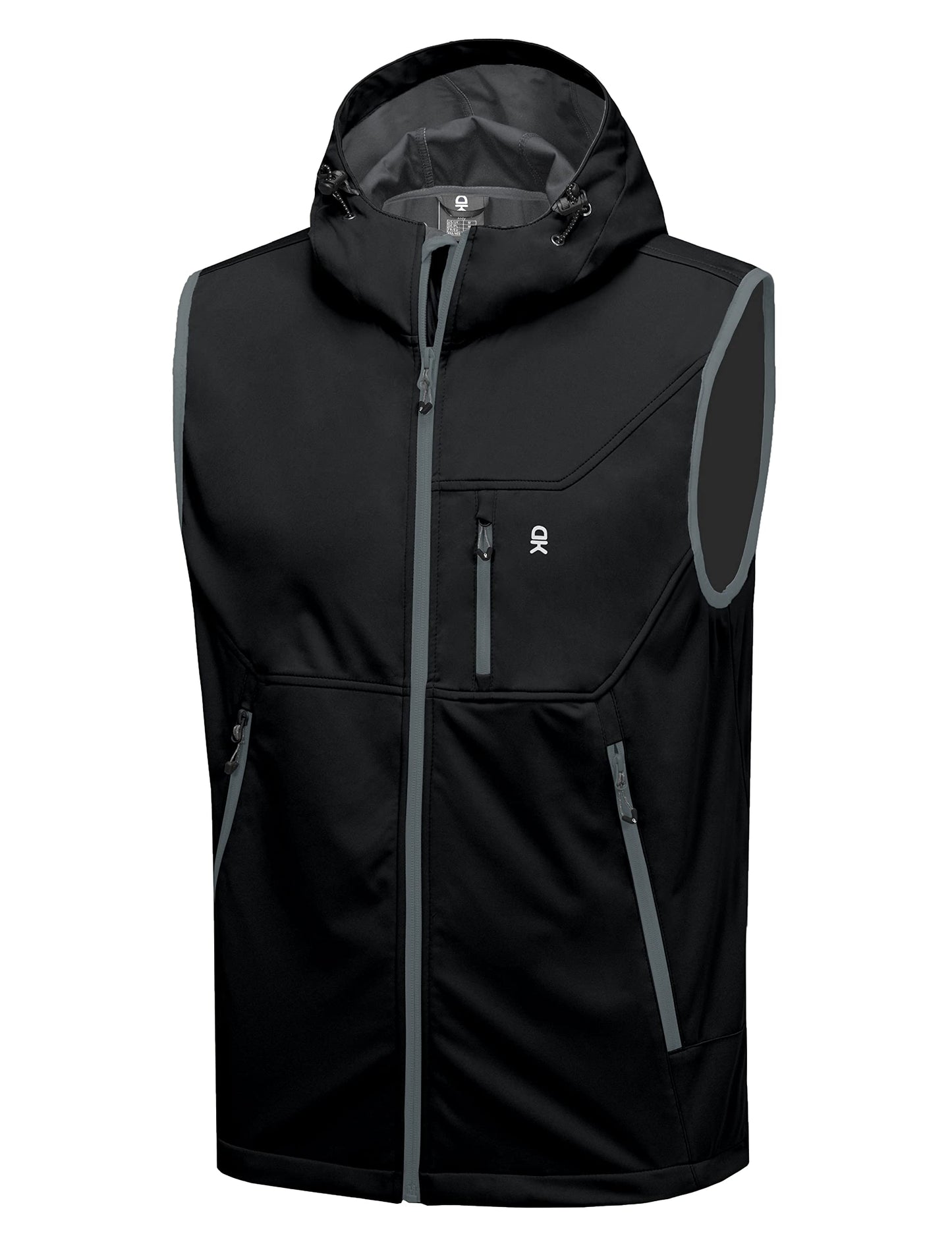 Men’s Lightweight Softshell Vest for Outdoor Sports