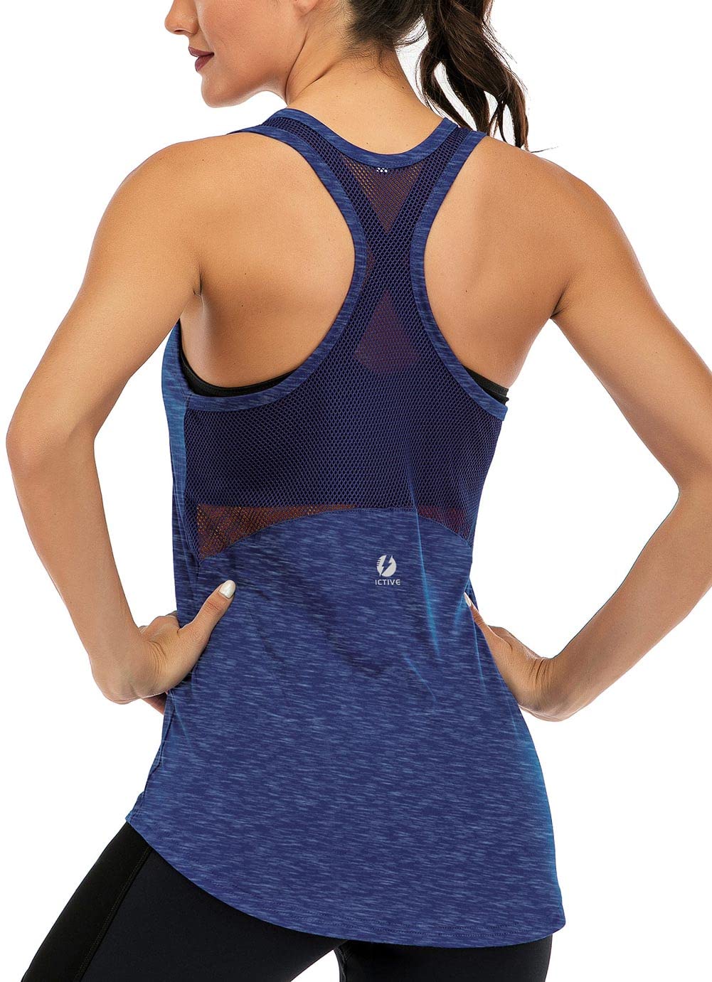 Women’s Mesh Racerback Workout Tank Top