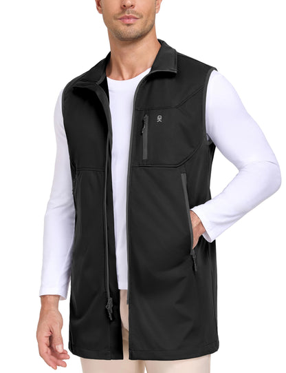 Men’s Lightweight Softshell Vest for Outdoor Sports