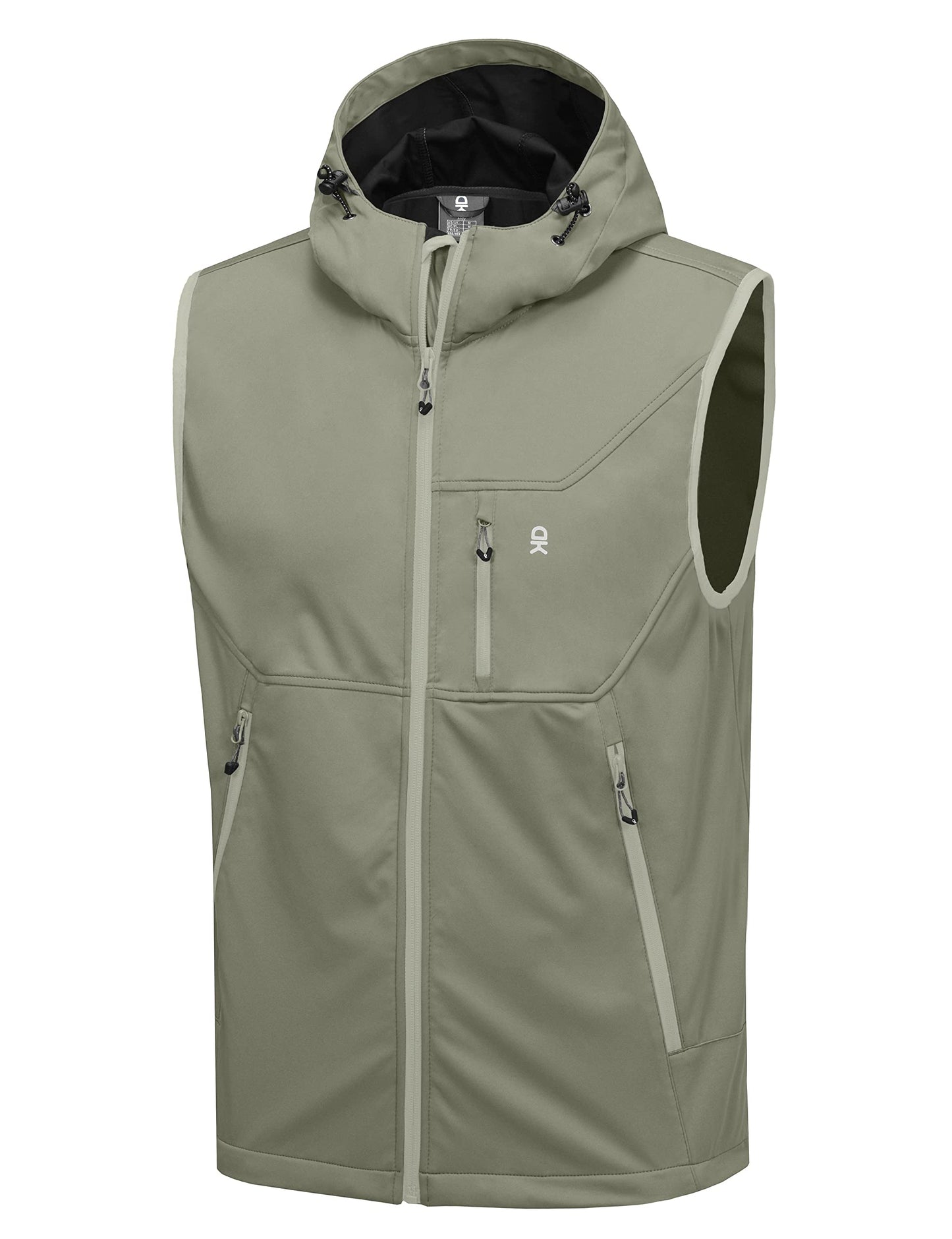 Men’s Lightweight Softshell Vest for Outdoor Sports