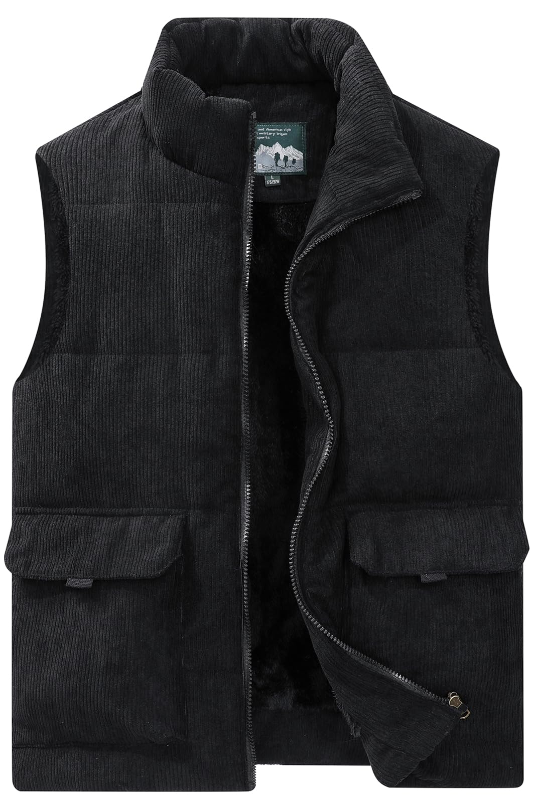 Men’s Fleece Lined Puffer Vest