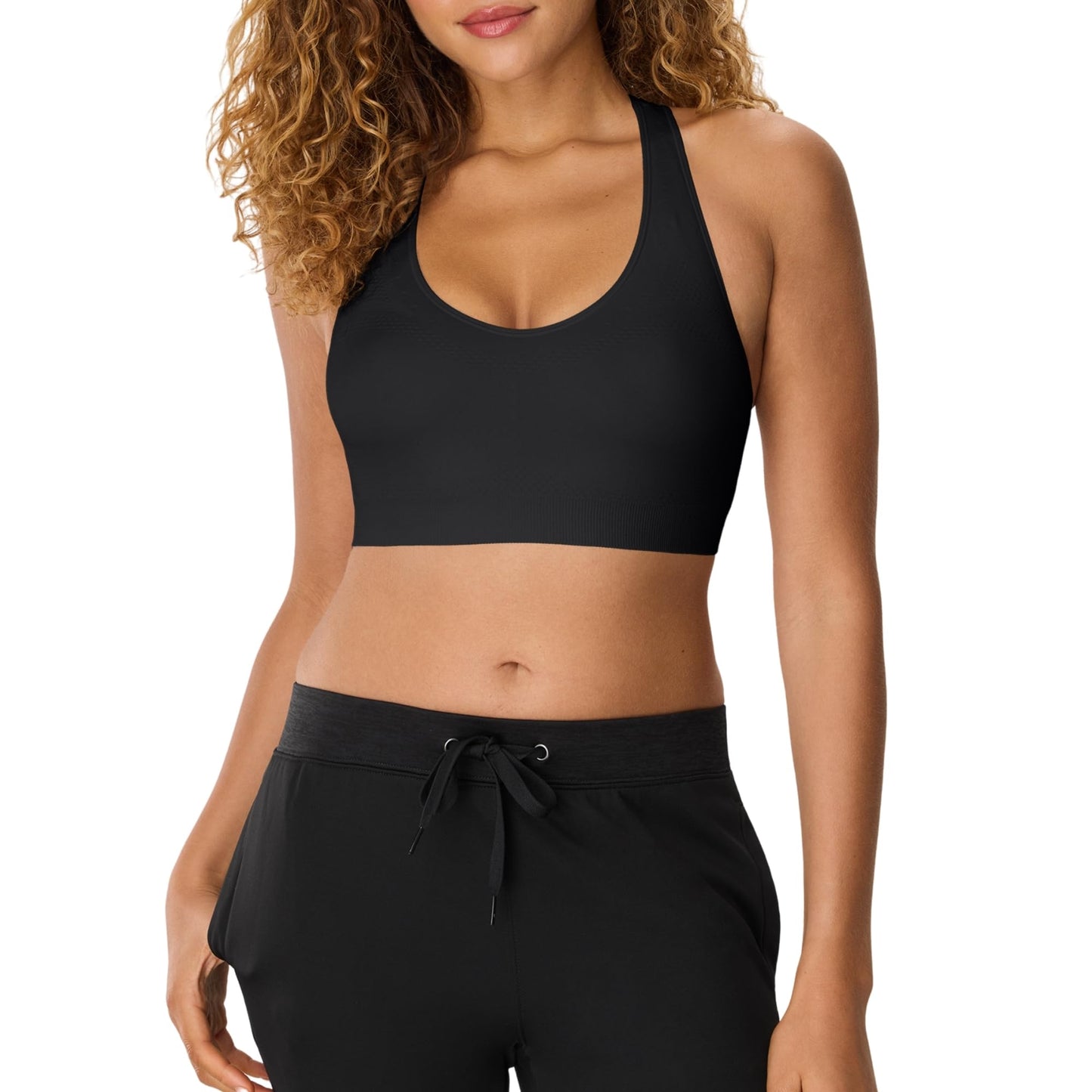Women’s Seamless Racerback Sports Bra