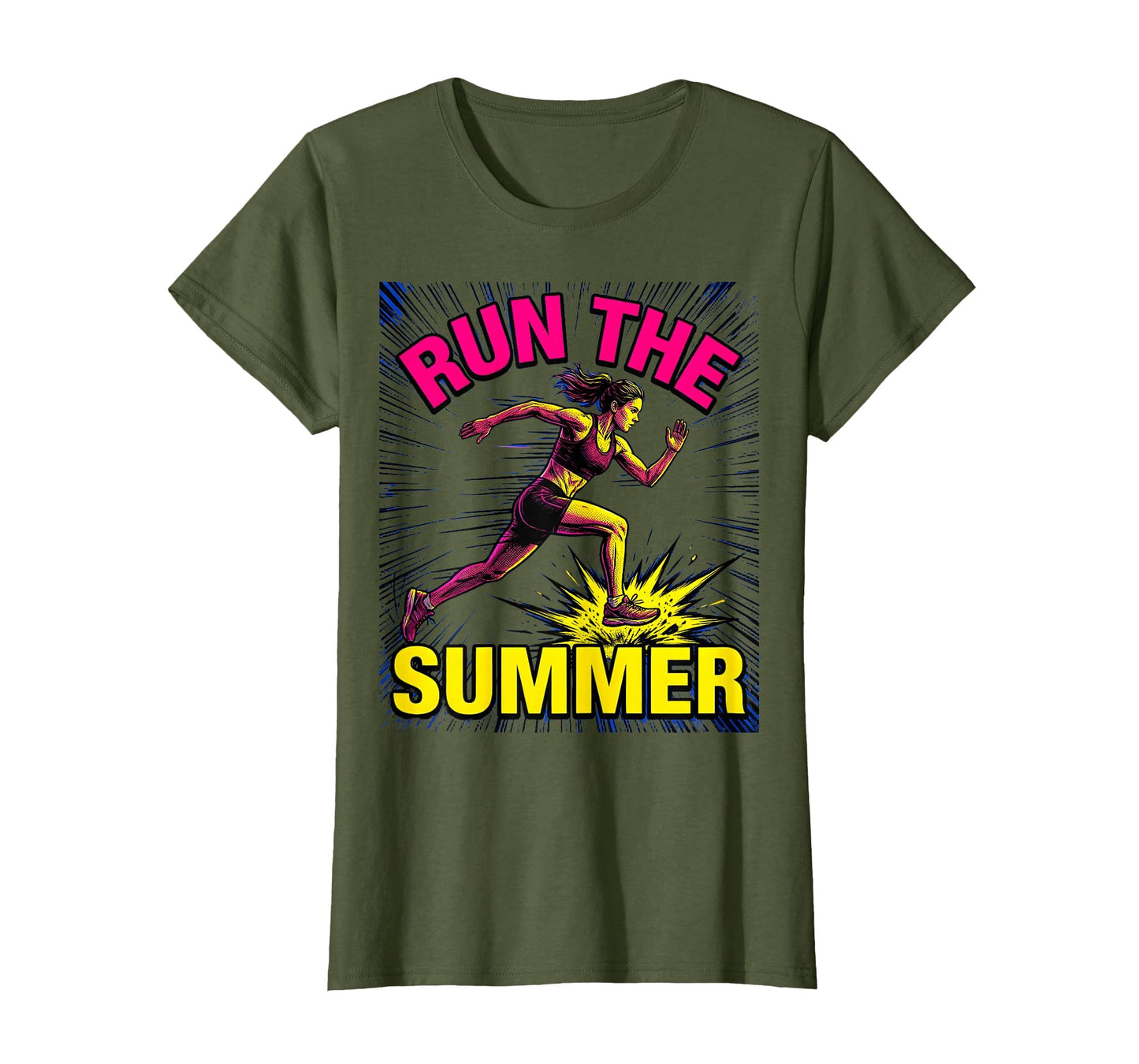 Women’s Summer Athleisure T-Shirt