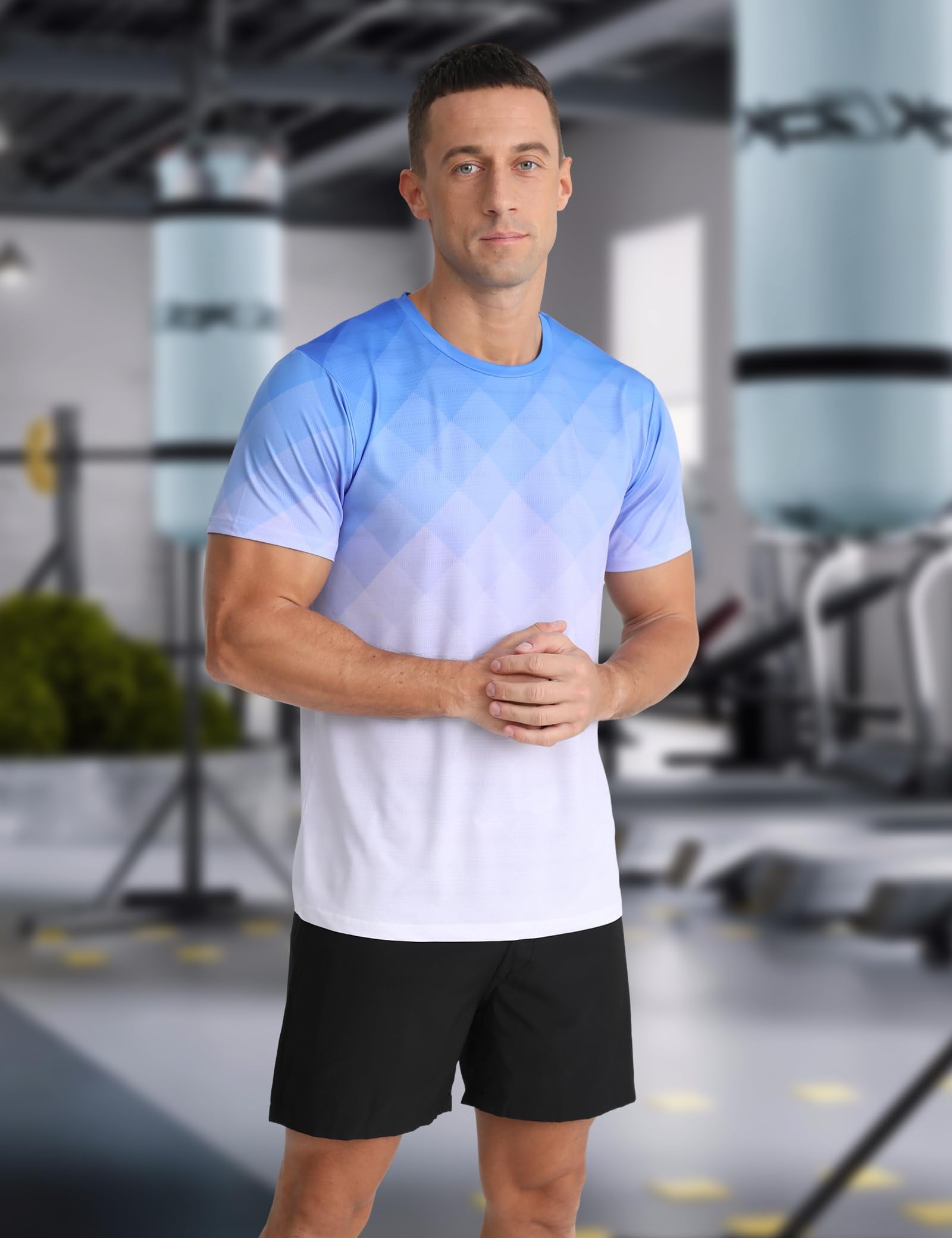 Men’s Short Sleeve Performance Workout T-Shirt