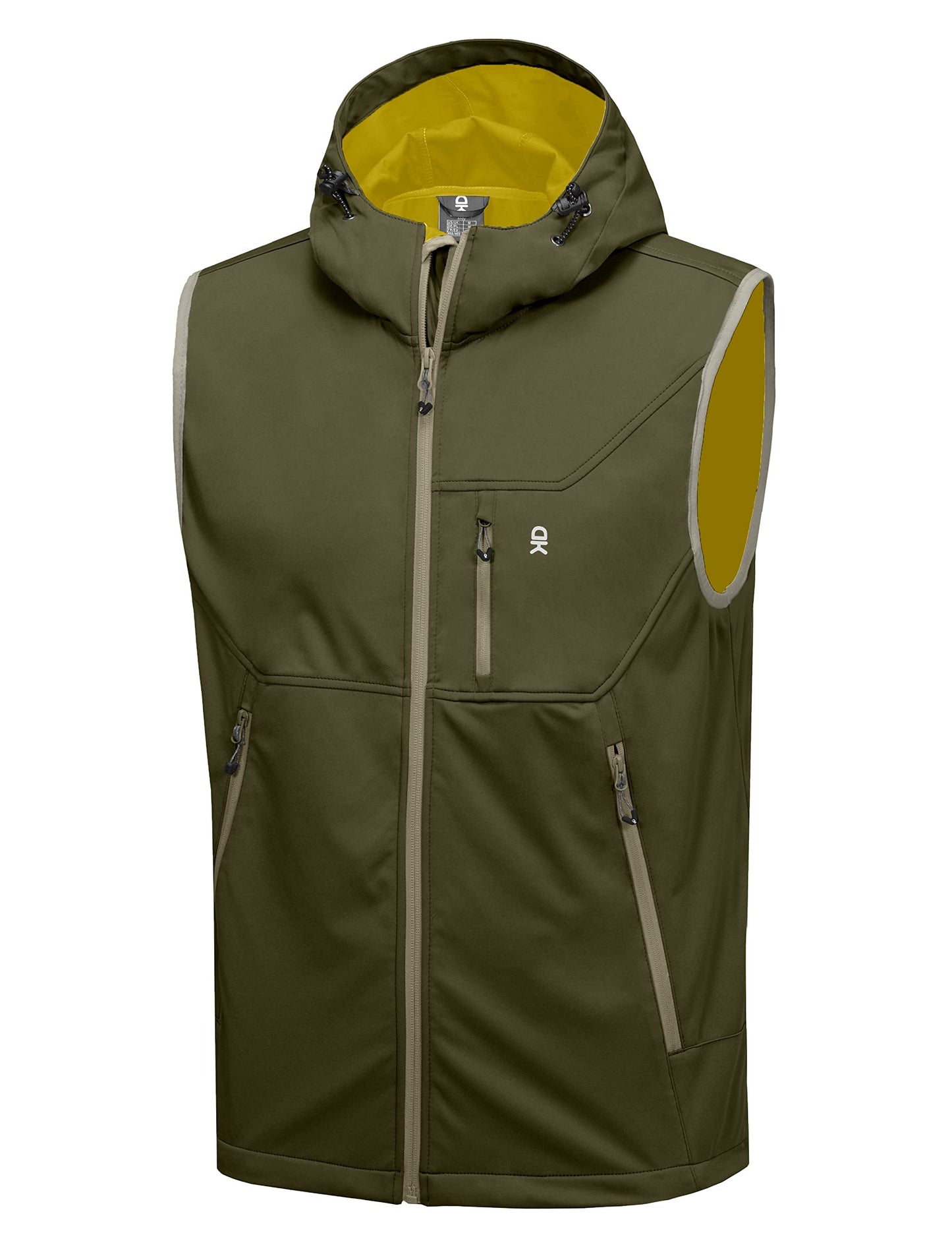 Men’s Lightweight Softshell Vest for Outdoor Sports