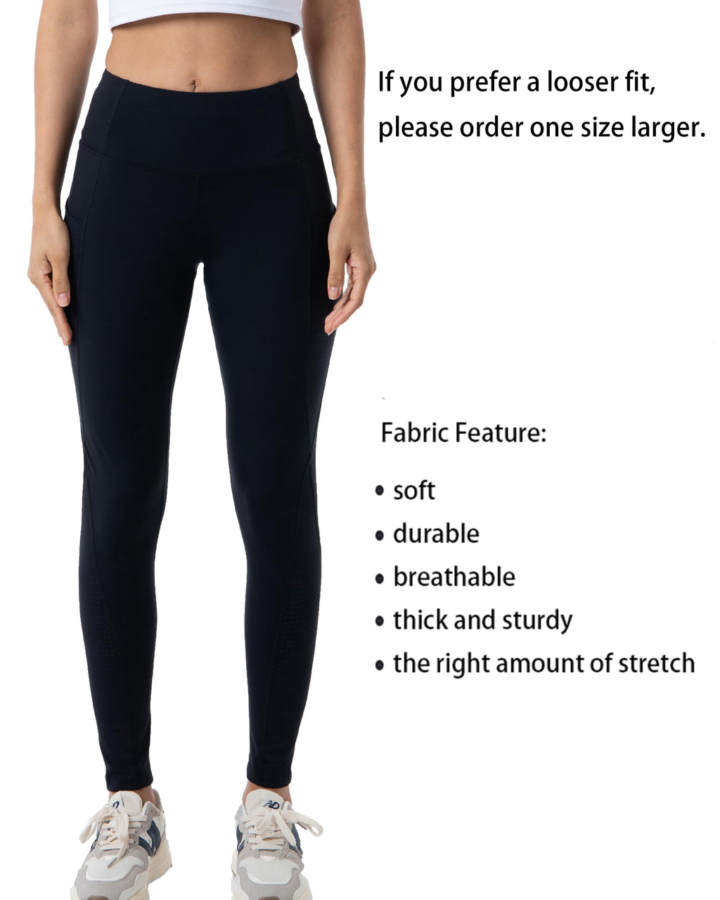 Women’s High Waisted Yoga Leggings with Pockets