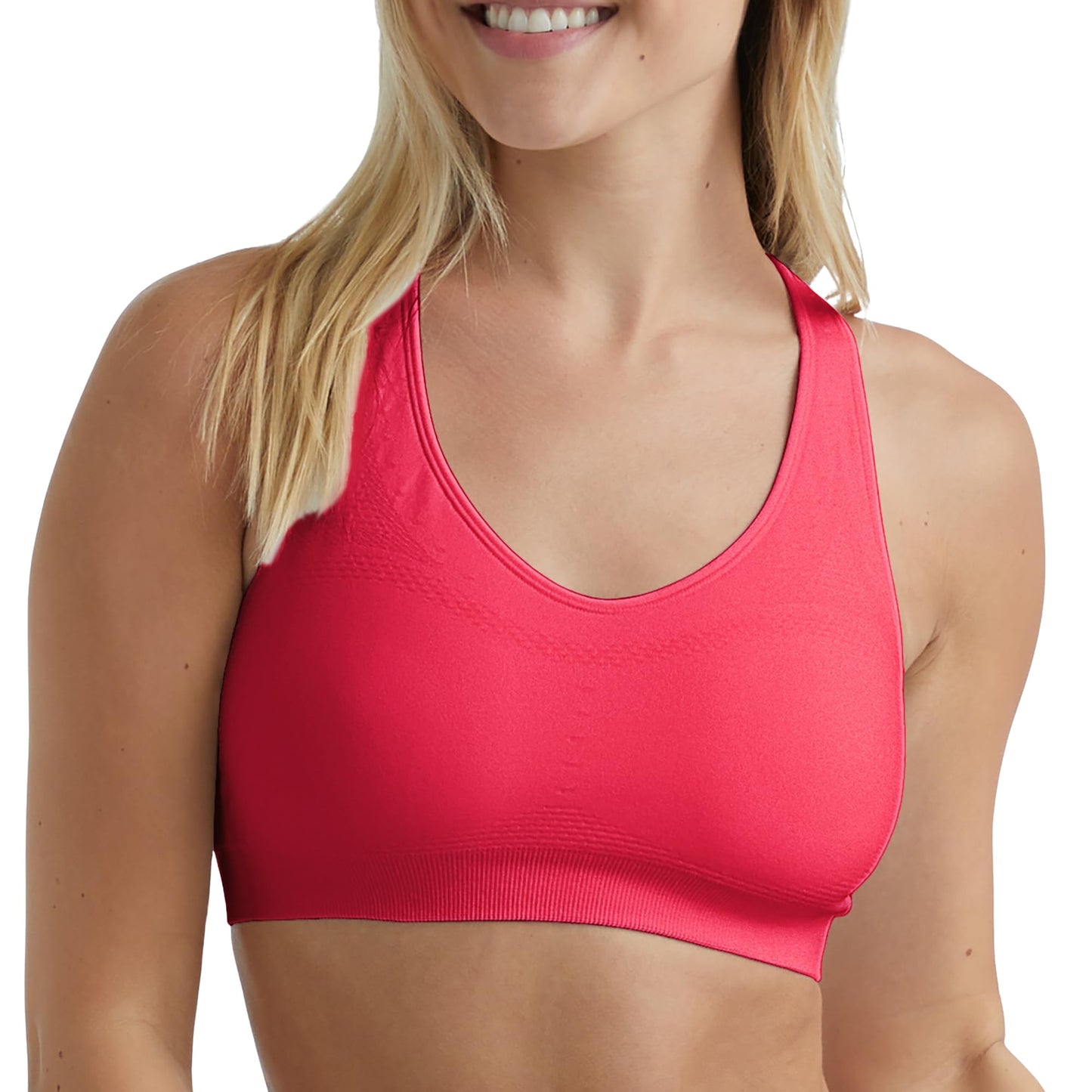 Women’s Seamless Racerback Sports Bra