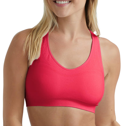 Women’s Seamless Racerback Sports Bra