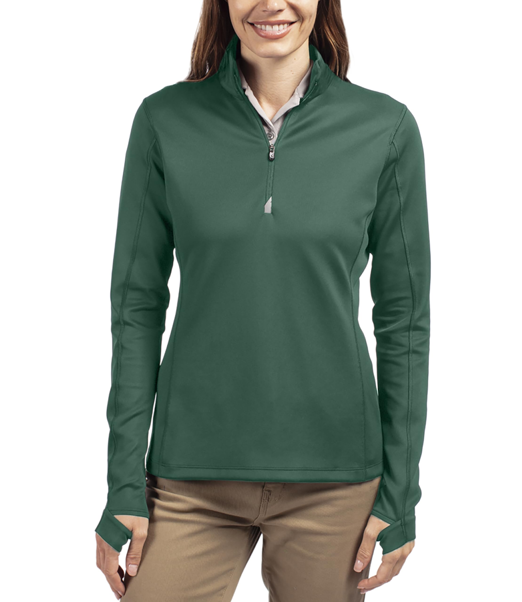 Women’s Moisture Wicking UPF 50+ Half Zip Pullover