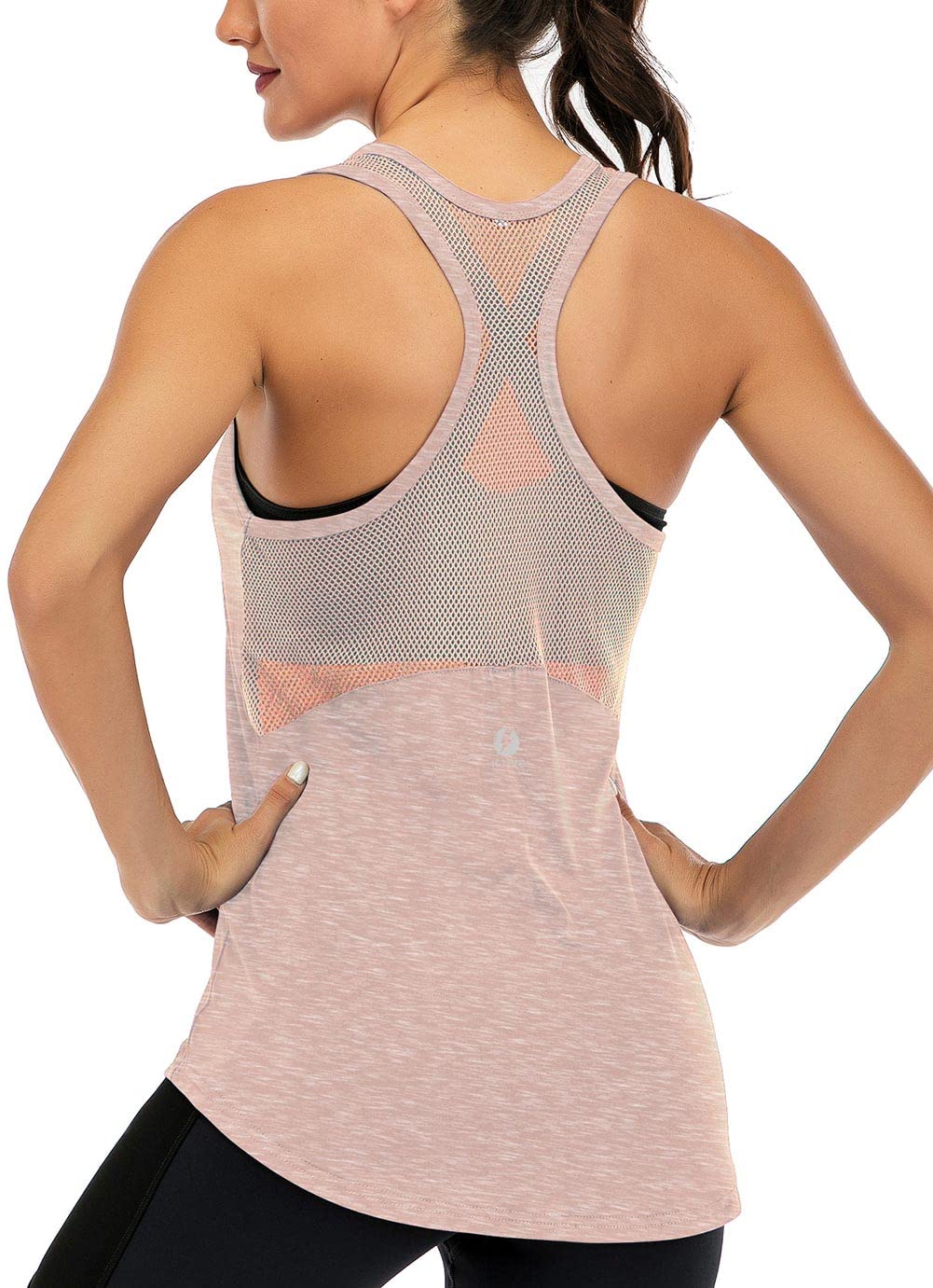 Women’s Mesh Racerback Workout Tank Top