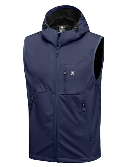 Men’s Lightweight Softshell Vest for Outdoor Sports