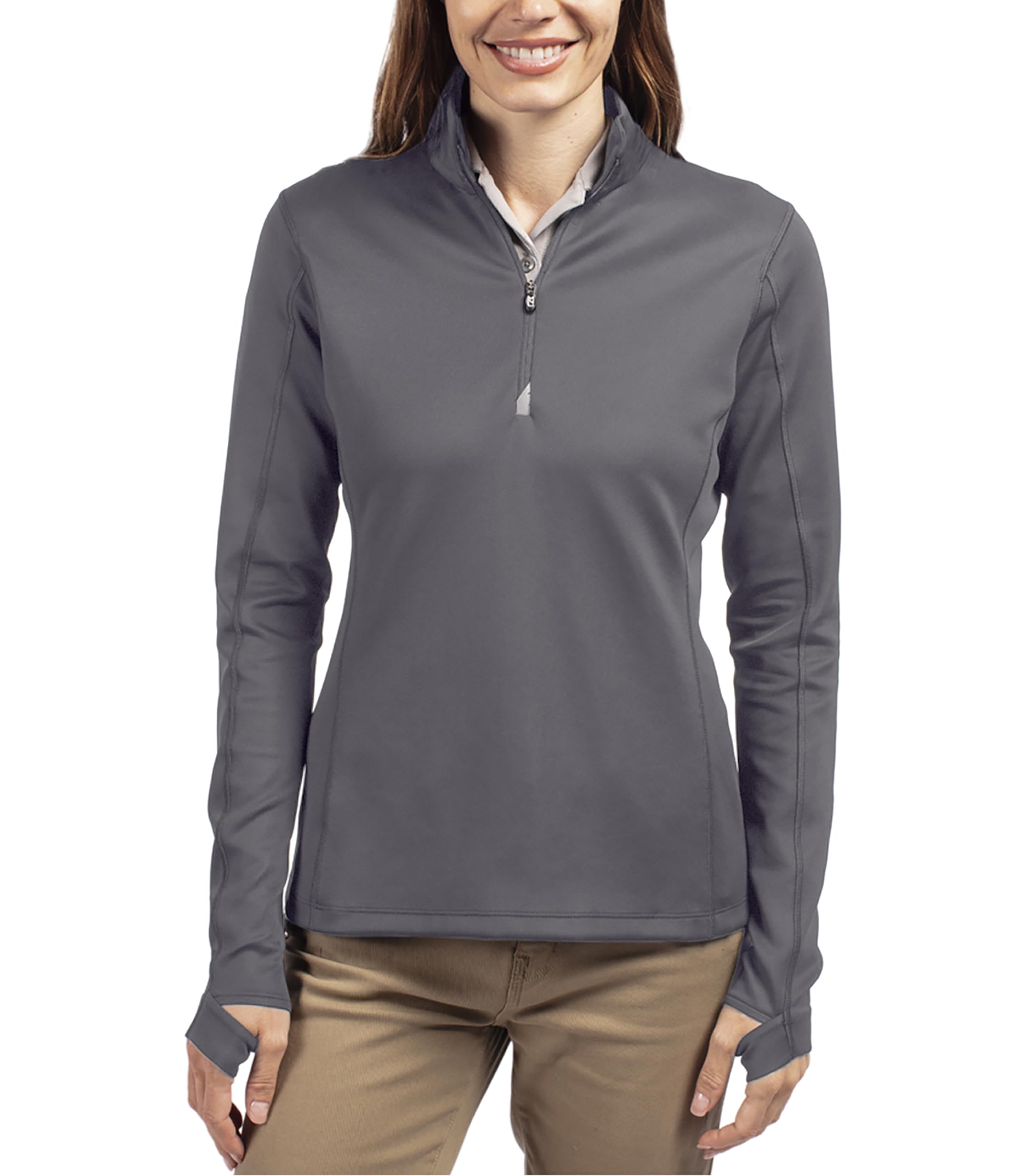 Women’s Moisture Wicking UPF 50+ Half Zip Pullover