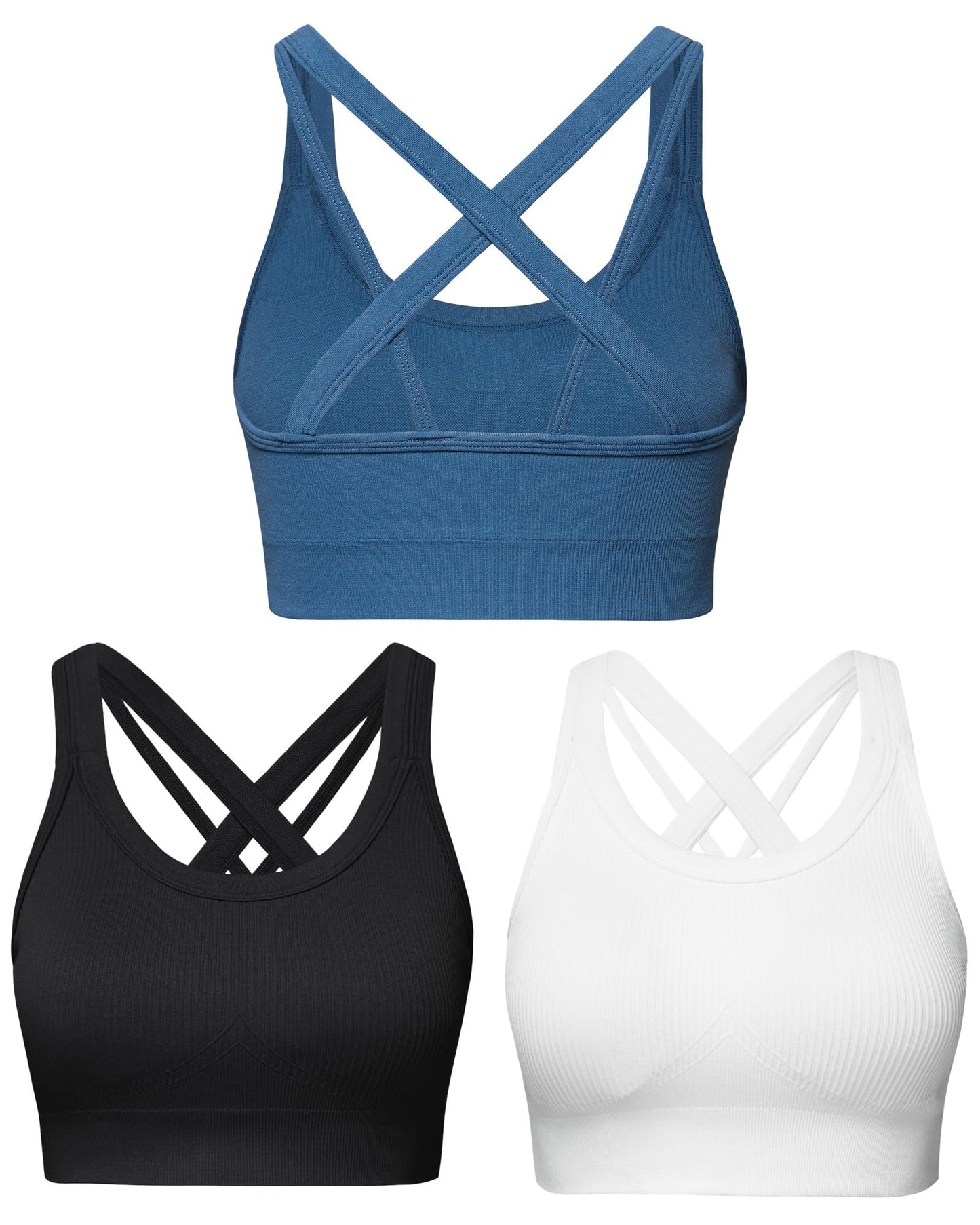 Women’s High Support Criss-Cross Back Sports Bra
