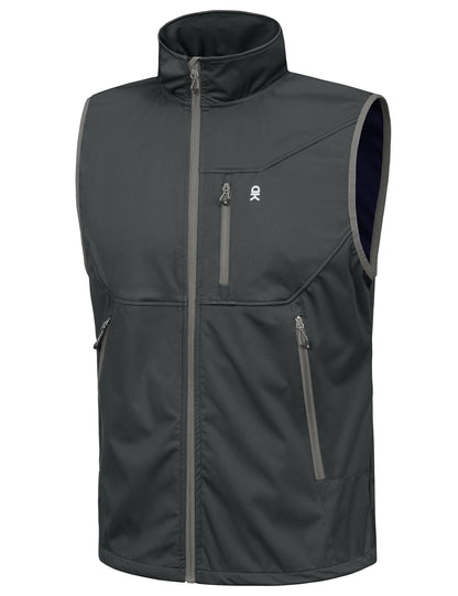 Men’s Lightweight Softshell Vest for Outdoor Sports