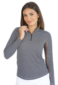 Women’s UPF 50+ Cooling Long Sleeve Mock Neck Top