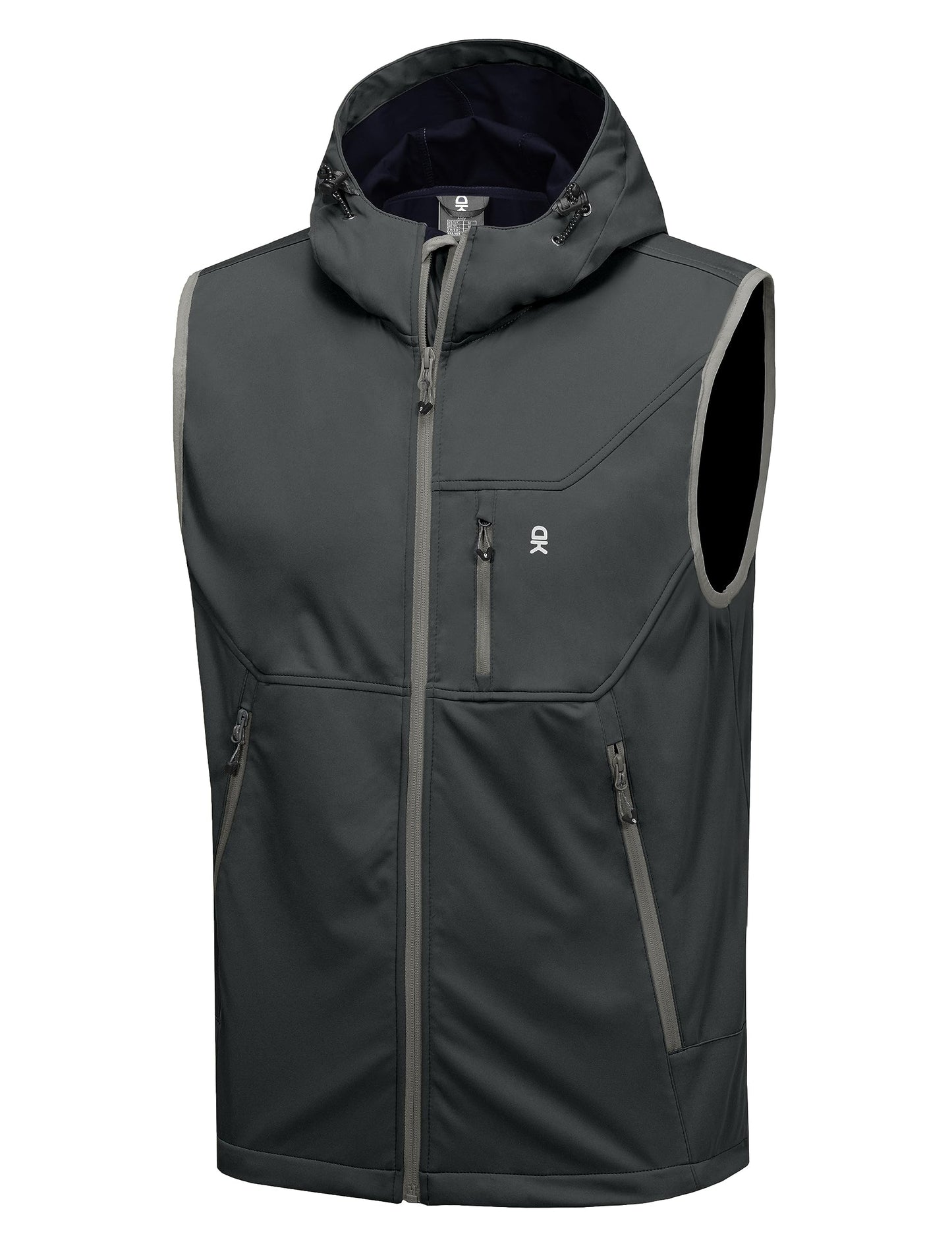 Men’s Lightweight Softshell Vest for Outdoor Sports
