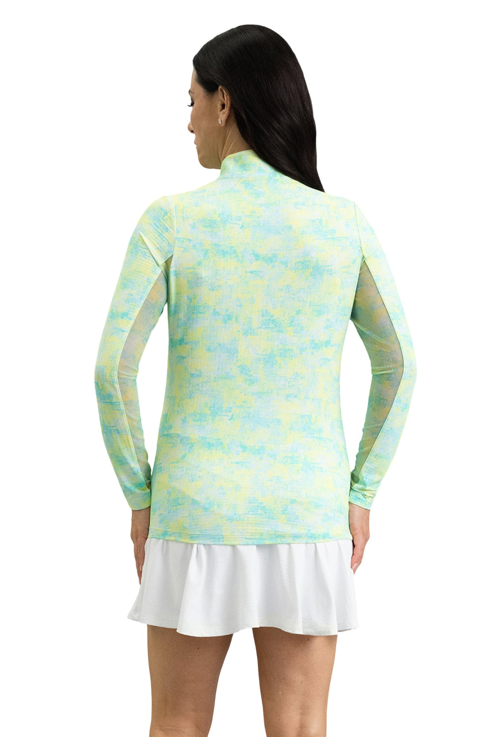 Women’s UPF 50+ Cooling Long Sleeve Mock Neck Top