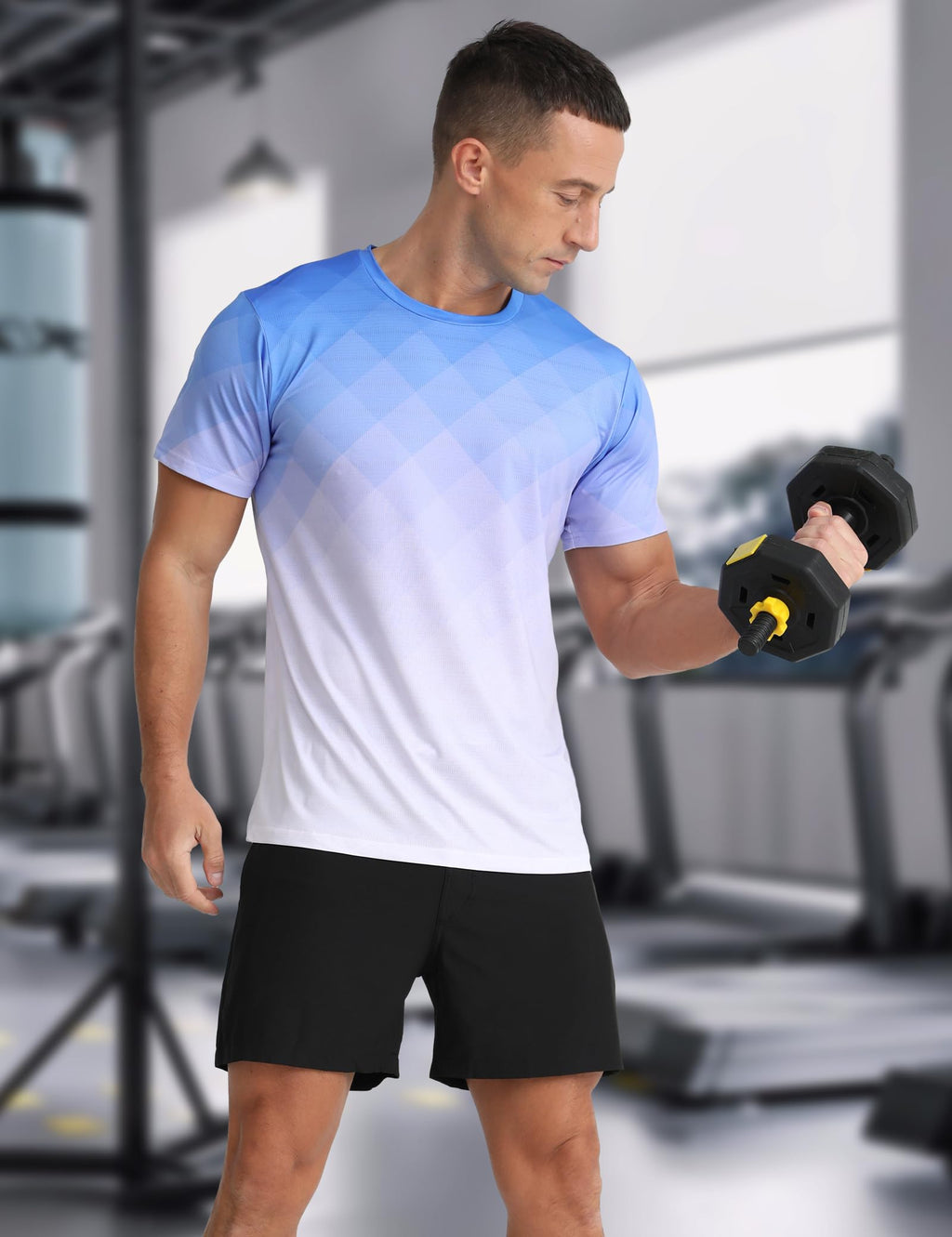 Men’s Short Sleeve Performance Workout T-Shirt