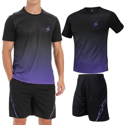 Men’s 2-Pack Quick Dry Crew Neck Workout T-Shirts