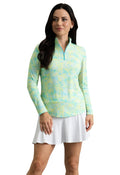 Women’s UPF 50+ Cooling Long Sleeve Mock Neck Top
