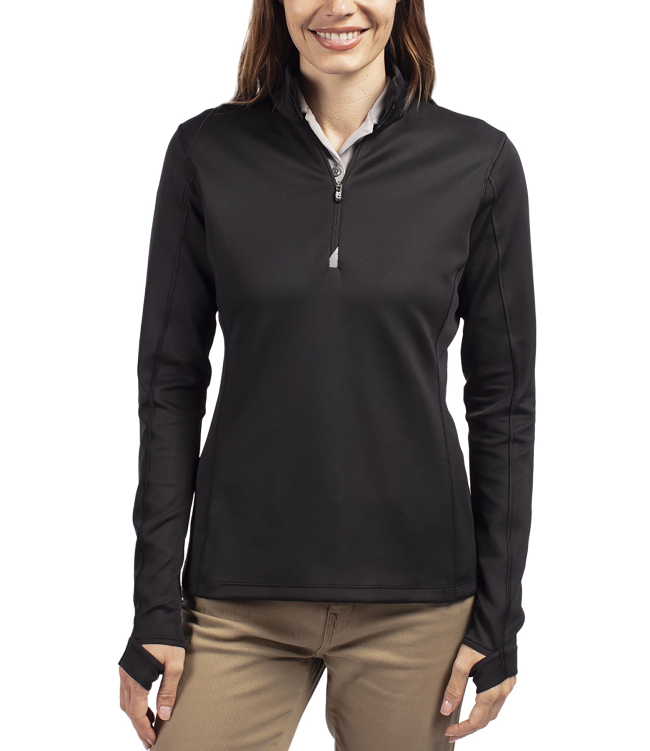 Women’s Moisture Wicking UPF 50+ Half Zip Pullover