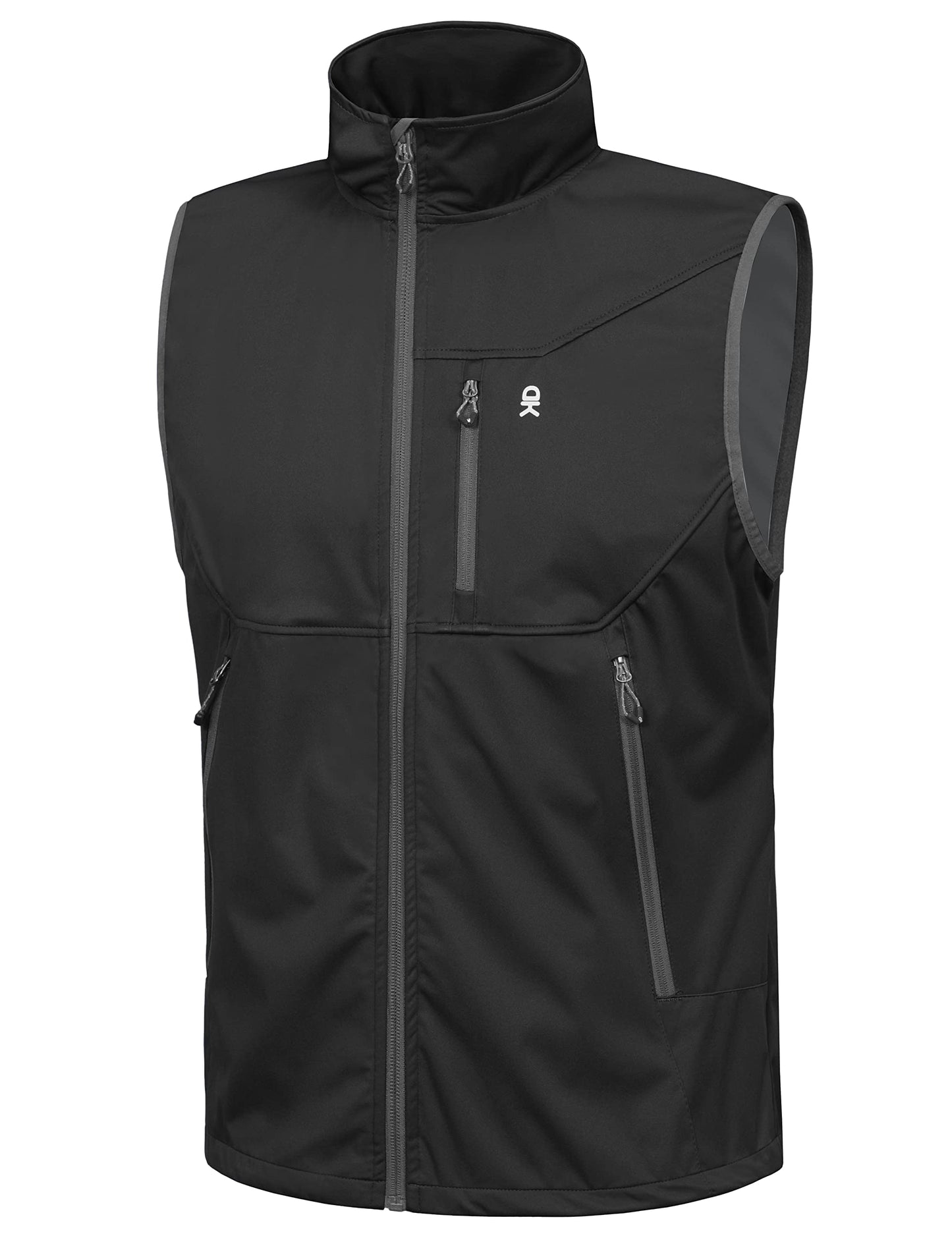 Men’s Lightweight Softshell Vest for Outdoor Sports
