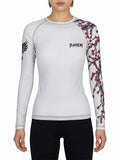 Women’s Sakura Rash Guard MMA BJJ Long Sleeve Top