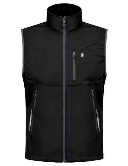 Men’s Lightweight Softshell Vest for Outdoor Sports