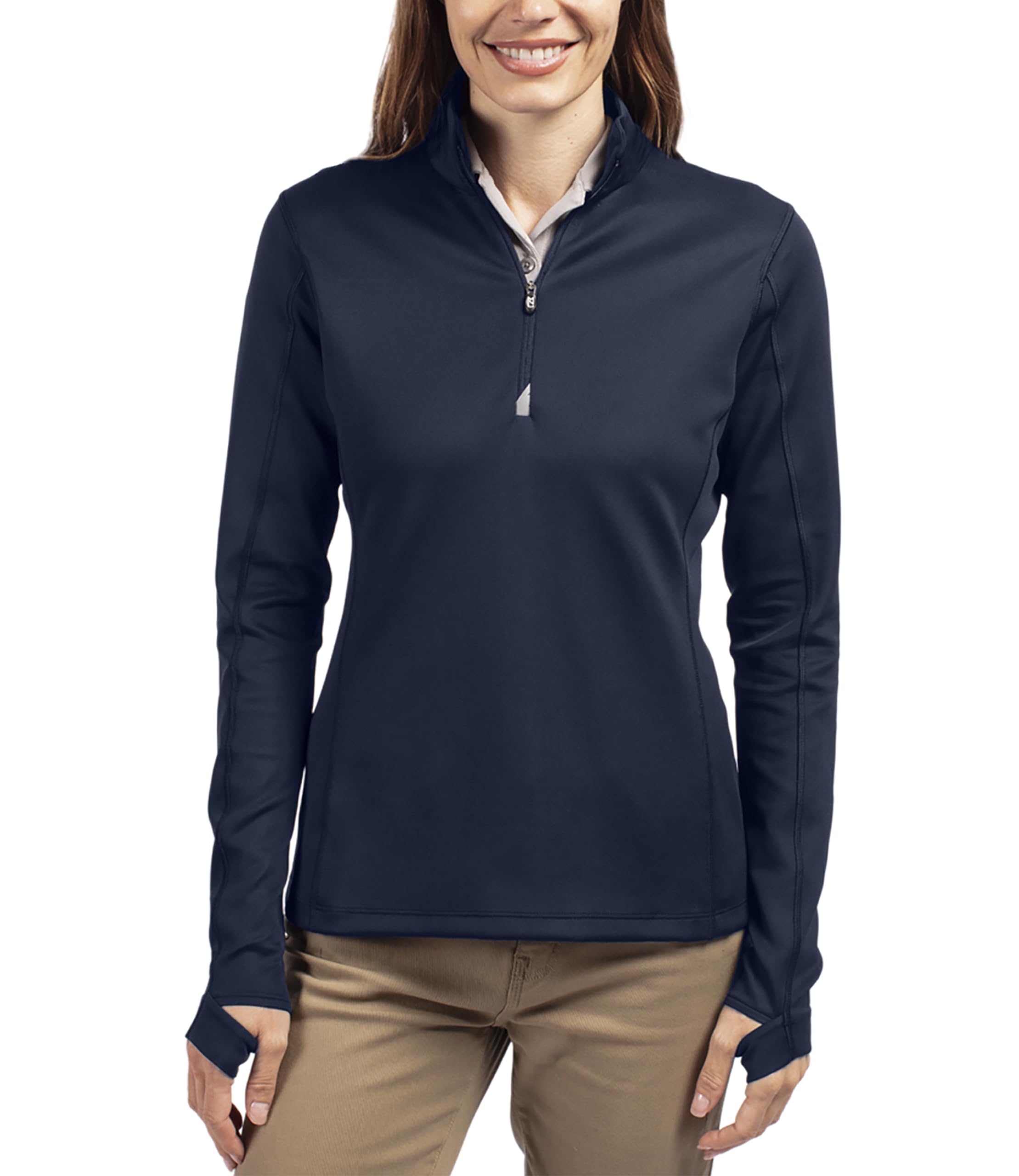 Women’s Moisture Wicking UPF 50+ Half Zip Pullover