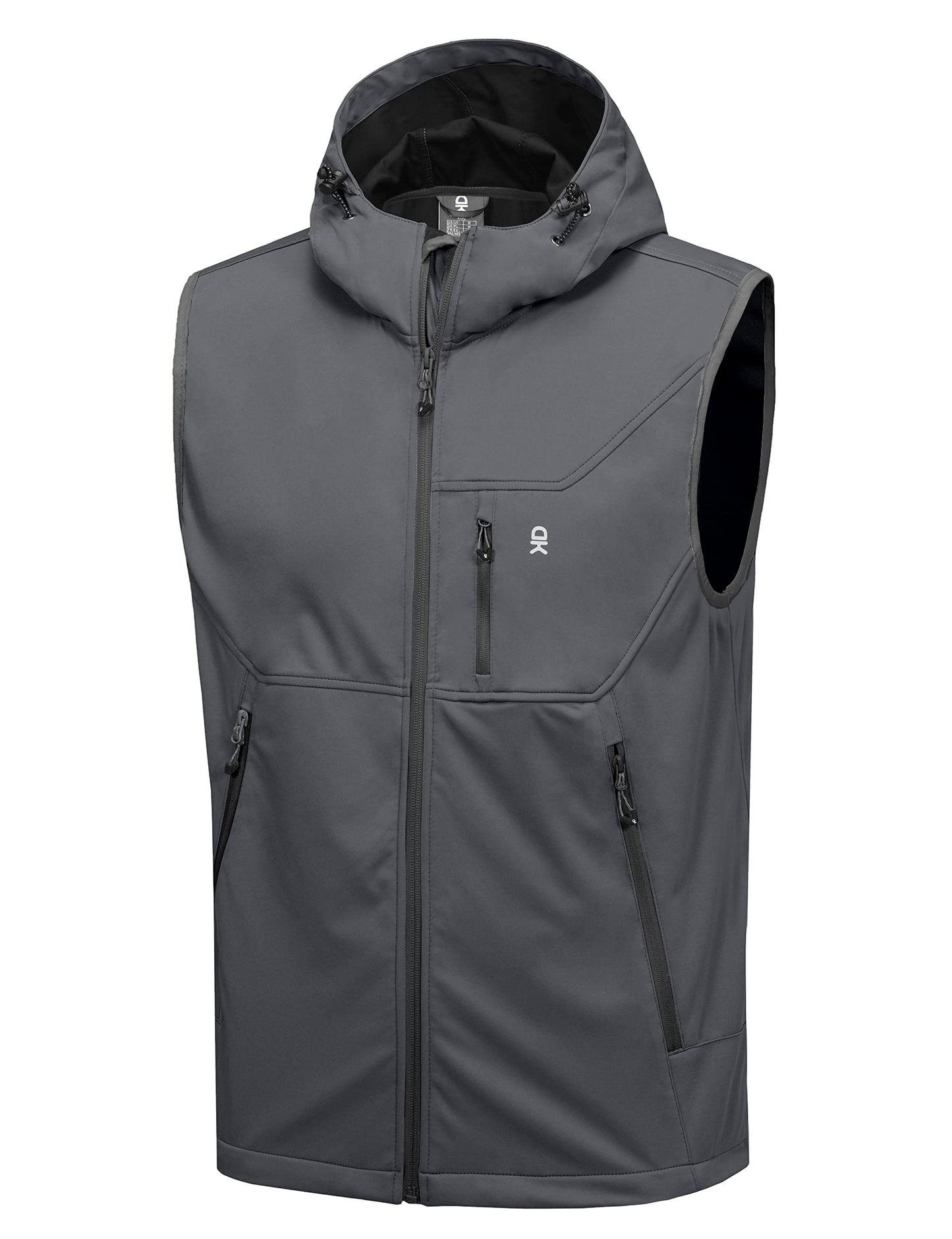 Men’s Lightweight Softshell Vest for Outdoor Sports