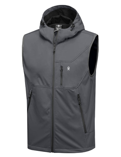 Men’s Lightweight Softshell Vest for Outdoor Sports