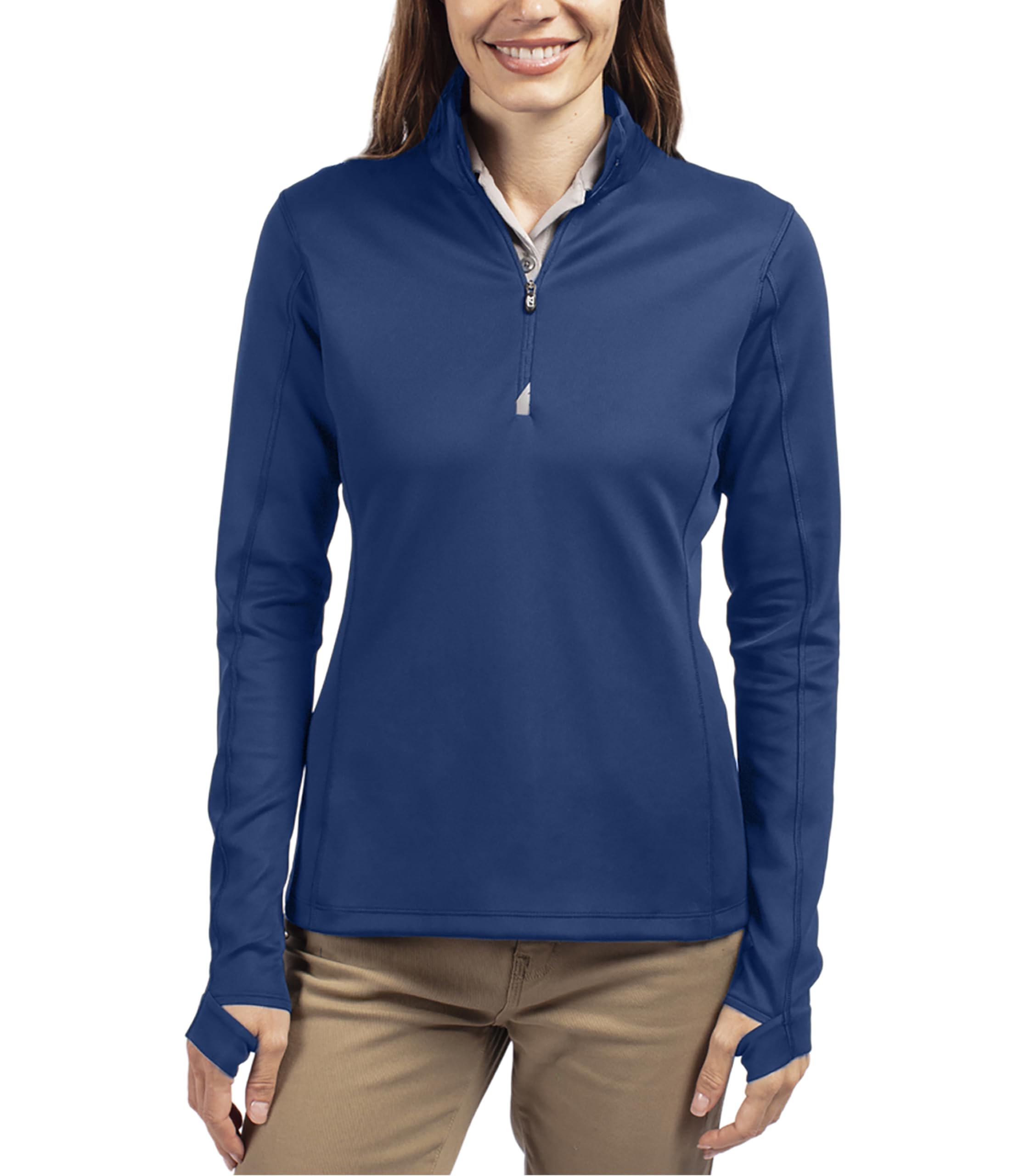 Women’s Moisture Wicking UPF 50+ Half Zip Pullover