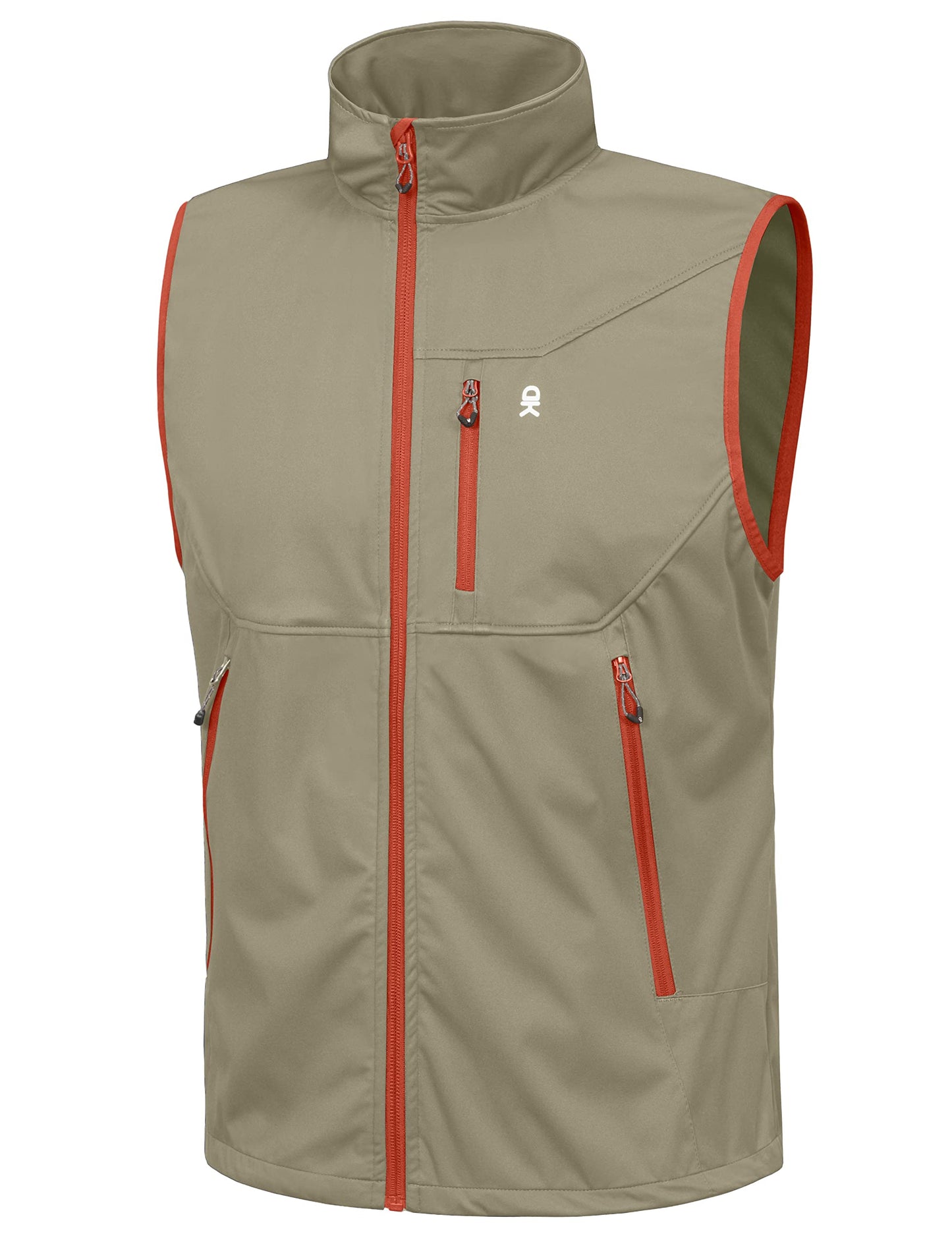 Men’s Lightweight Softshell Vest for Outdoor Sports