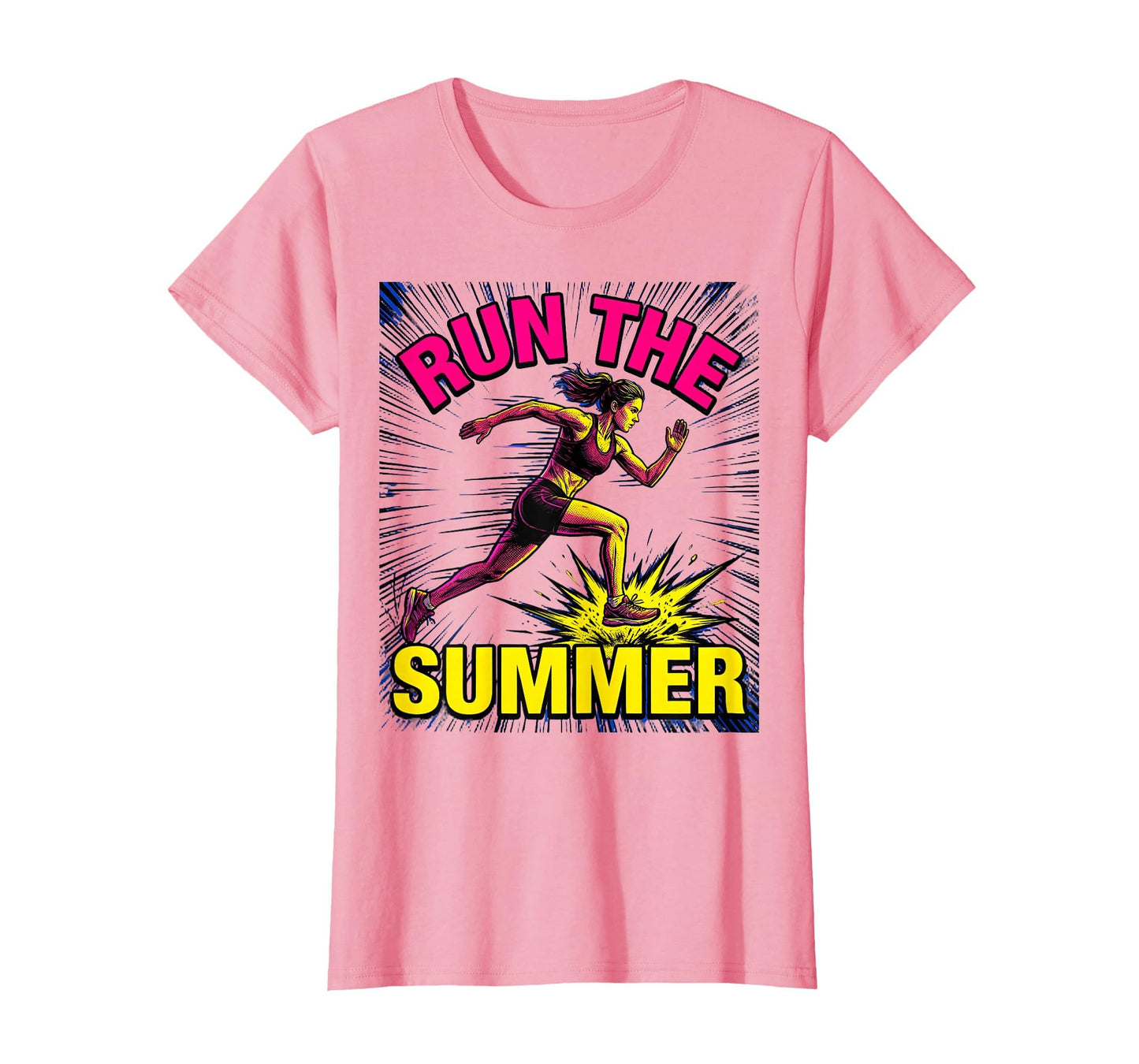 Women’s Summer Athleisure T-Shirt