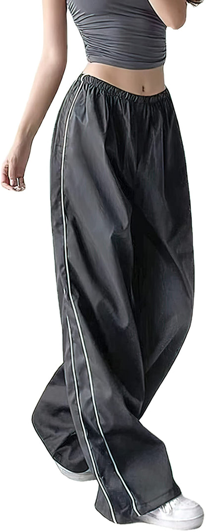 Women’s Baggy Parachute Pants Y2K Style