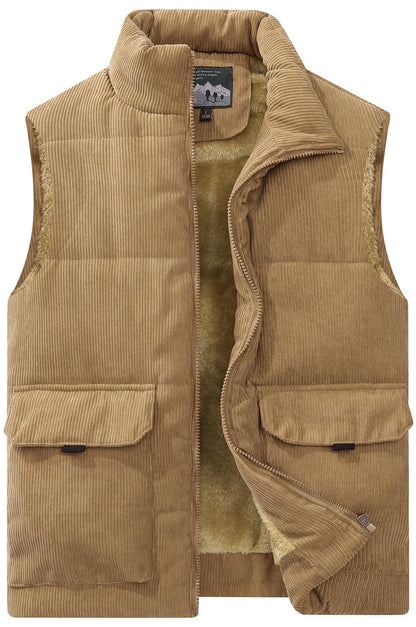 Men’s Fleece Lined Puffer Vest