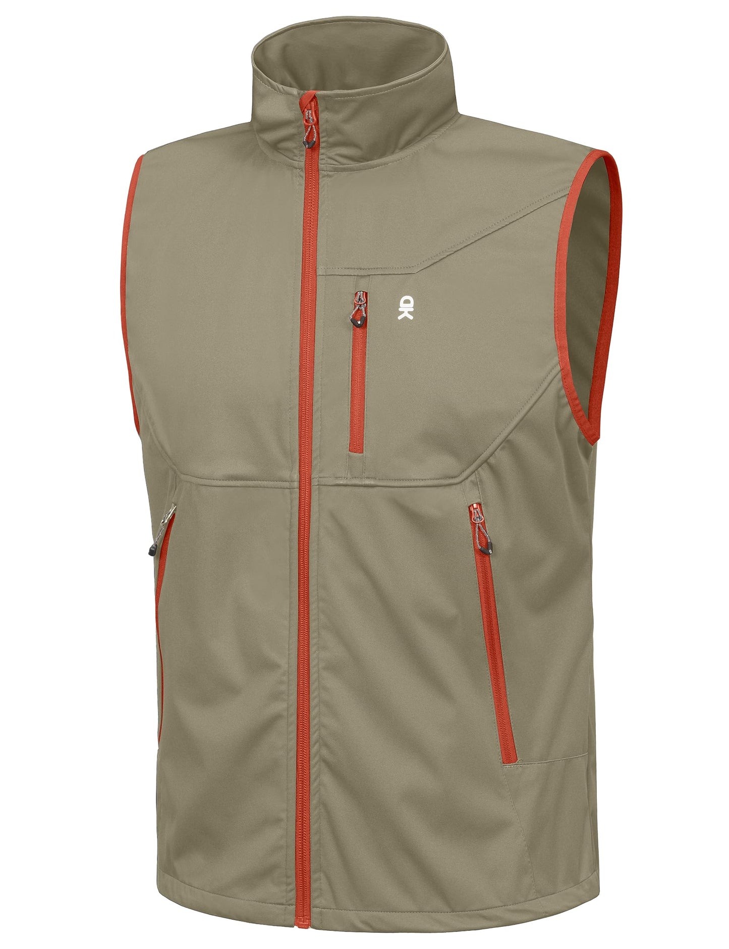 Men’s Lightweight Softshell Vest for Outdoor Sports