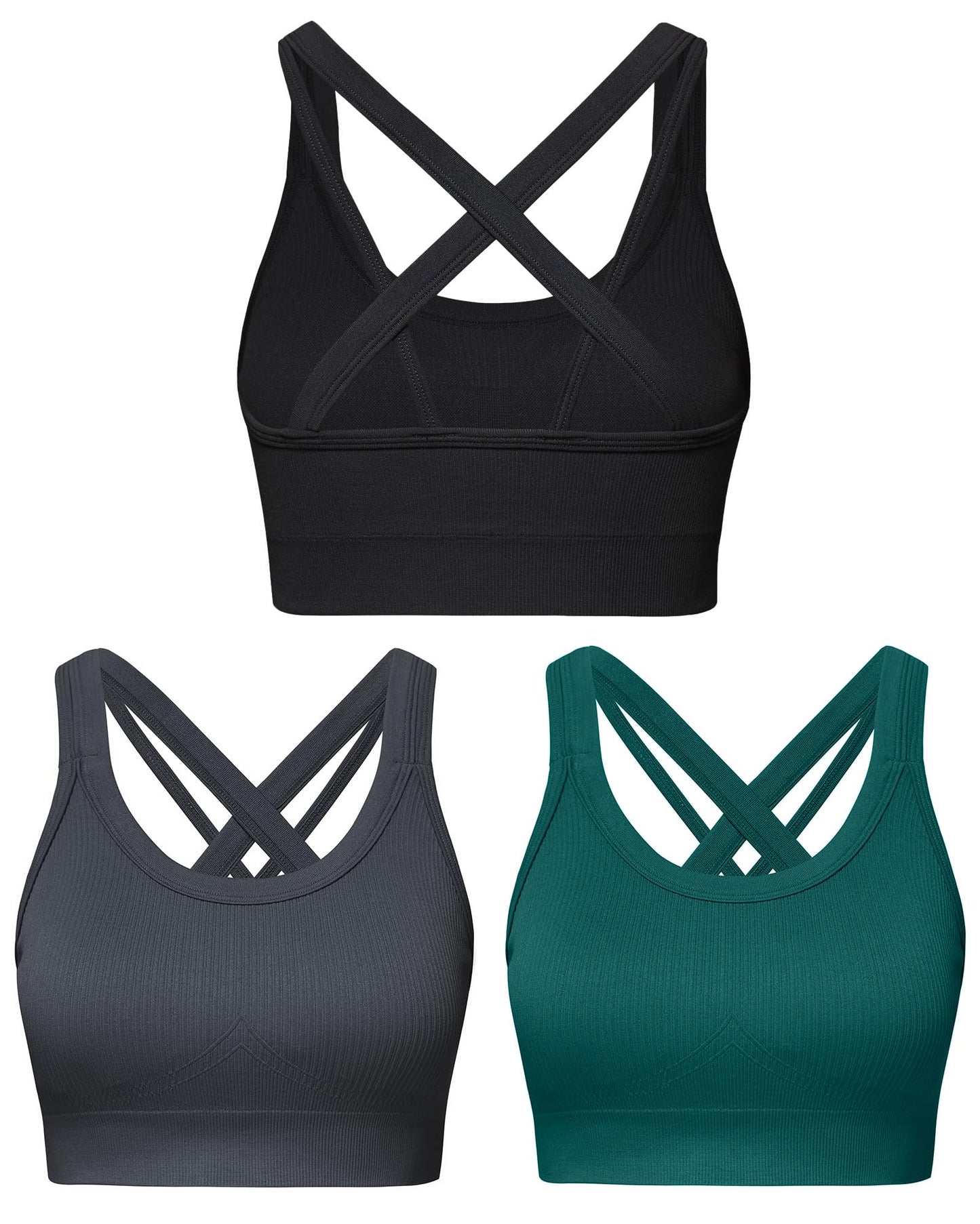 Women’s High Support Criss-Cross Back Sports Bra
