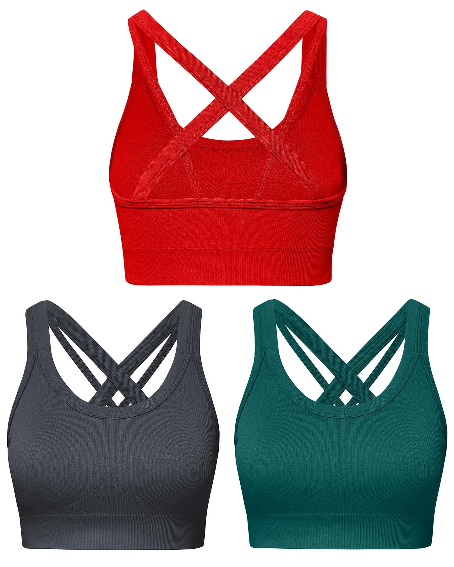 Women’s High Support Criss-Cross Back Sports Bra