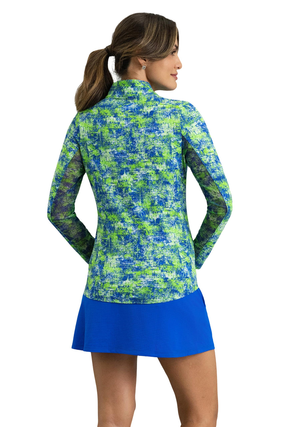 Women’s UPF 50+ Cooling Long Sleeve Mock Neck Top