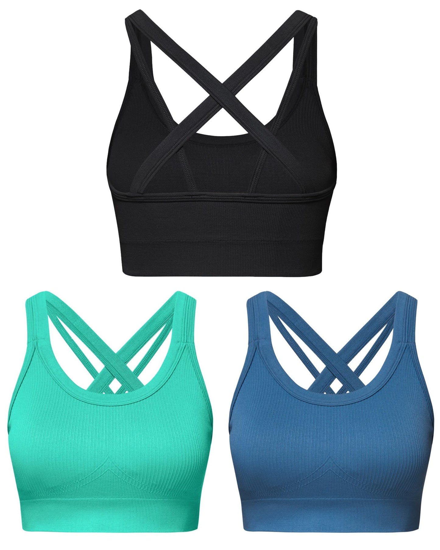 Women’s High Support Criss-Cross Back Sports Bra
